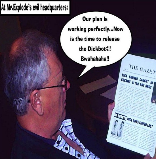 Dick Gunner: Double Trouble by Tom Southey and Gavin Haynes Panel 22